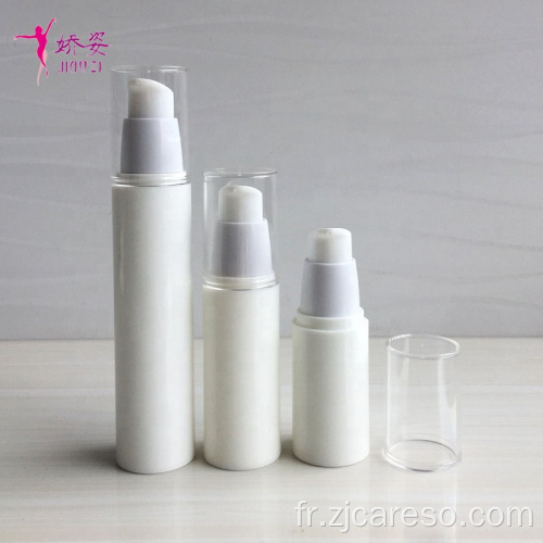 Bouteilles de lotion sans air de bouteille d&#39;emballage cosmétique de forme de 15 ml